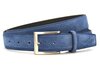 3,5 cm su&egrave;de riem blauw 508tb