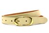 2,5 cm ecru dames riem 25203