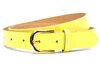 3 cm dames riem geel 30209