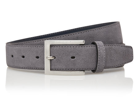 3,5 cm su&egrave;de riem grijs 508tb