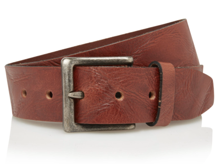 4,5 cm cognac jeans riem 418