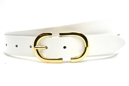 3 cm witte dames riem 3030