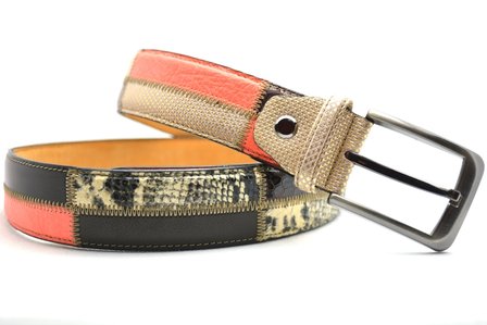 4 cm luxe patchwork riem 260320-6