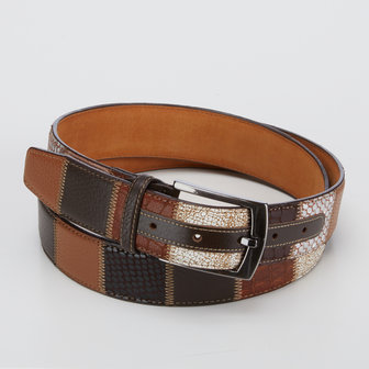 4 cm luxe patchwork riem 260320-9