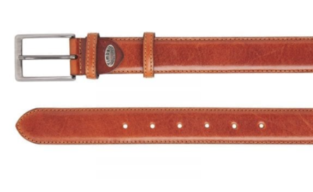 3,5 cm cognac pantalon riem 35577