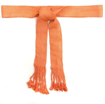 4cm oranje riem 401393