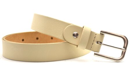 3 cm dames riem ecru 30201