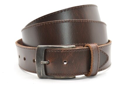 4 cm bruine XXXL riem 160 cm