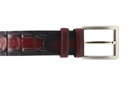 4 cm exclusieve krokodillen riem 001