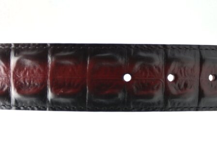 4 cm exclusieve krokodillen riem 001