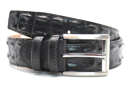 4 cm exclusieve krokodillen riem 002