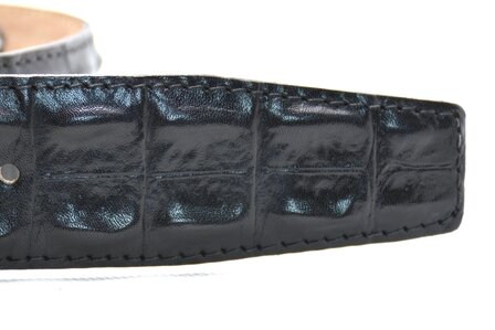 4 cm exclusieve krokodillen riem 002