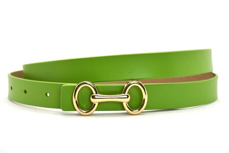 2cm smalle riem groen 559100