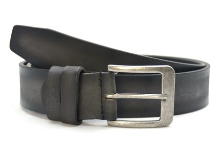 4 cm zwarte riem 9718