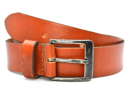 4cm cognac riem 40422