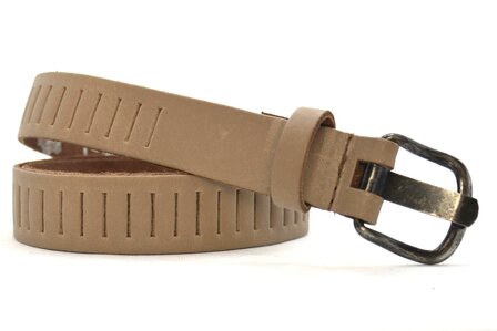 3 cm taupe riem 426