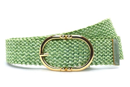 4 cm dames riem groen SA2672