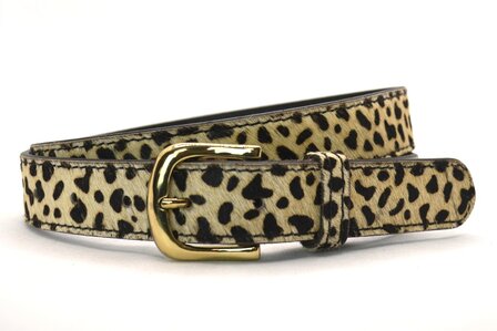 3cm dames riem cheetah 30496