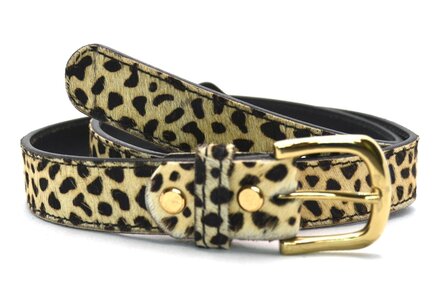 3cm dames riem cheetah 30496