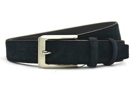 3,5 cm su&egrave;de riem zwart 350Y