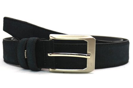3,5 cm su&egrave;de riem zwart 350Y