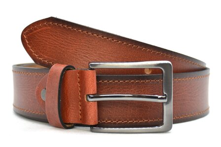 4cm cognac riem 040-22
