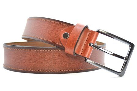 4cm cognac riem 040-22
