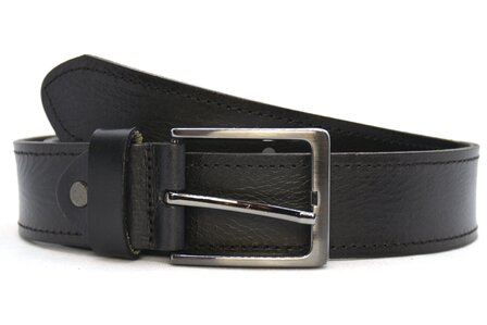 4cm zwarte riem 040-22
