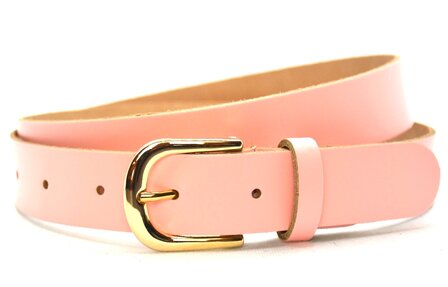 3 cm dames riem roze 30209
