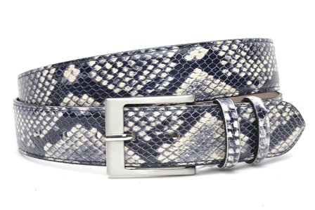 4 cm blauwe riem snake 400am