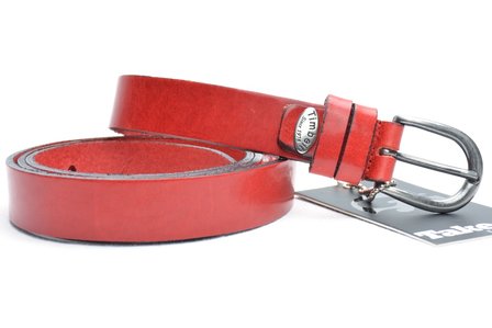 2,5 cm rode riem 25493