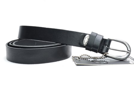 2,5 cm zwarte riem 25493