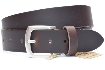 4cm bruine riem 407tb