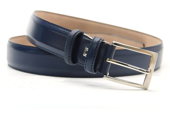 blauwe heren riem, blauwe riem pantalon