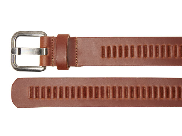 4cm cognac riem perfo Timbelt 427