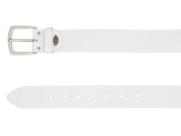 4 cm witte XXXL riem 160 cm