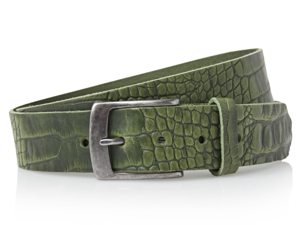 4 cm groene riem 40628