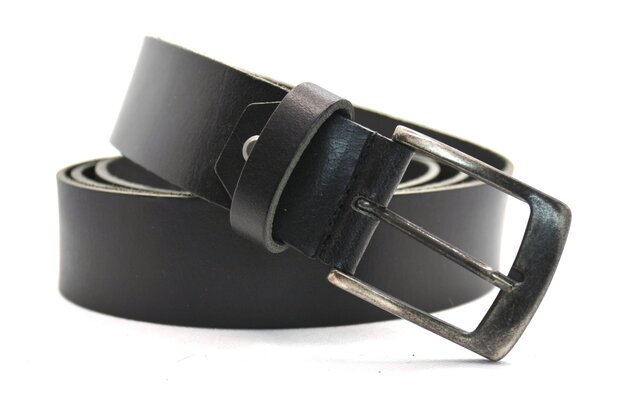 4 cm XXL riem zwart 627