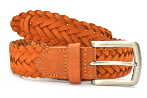 3,5 cm cognac riem 9736