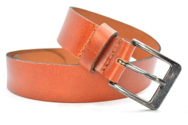 4cm cognac riem 40422