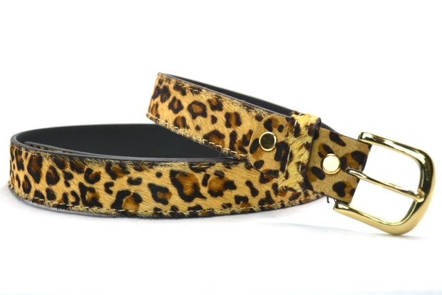 3cm dames riem panter 30495