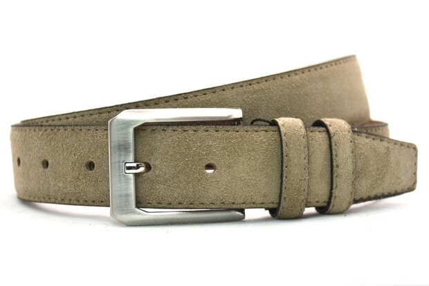 3,5cm suède riem beige 350Y