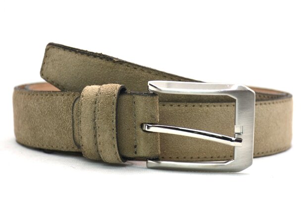 3,5cm suède riem beige 350Y