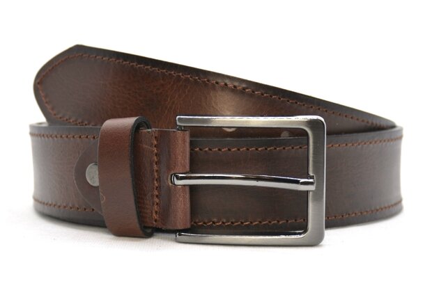 4cm riem bruin 040-22