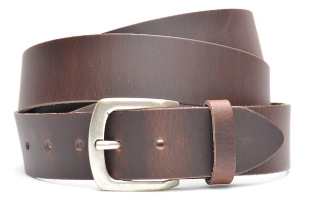 4 cm bruine XXXL riem 160 cm