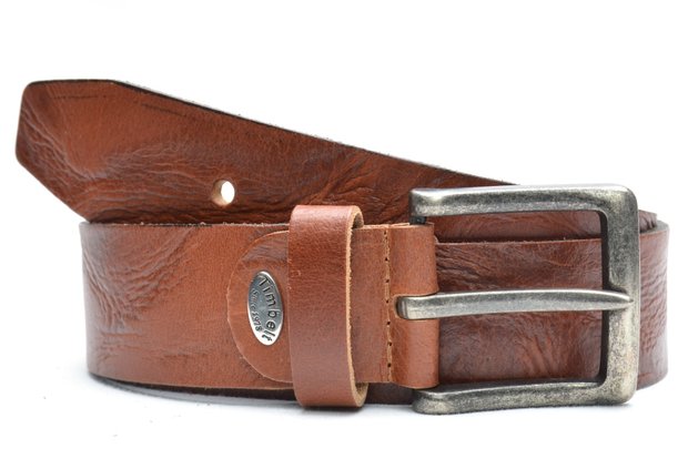 4,5 cm cognac jeans riem 418