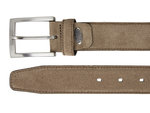 3,5 cm suède riem taupe 508tb