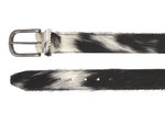 4cm riem bonte koeienhuid 40497