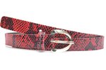 2,5cm dames riem rood 25001