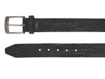 4 cm zwarte riem 40628